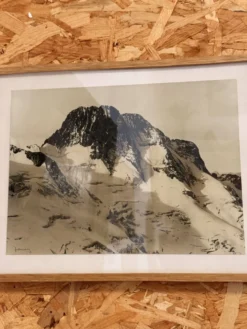 Reproduction photographique Tairraz – Paysage alpin encadré