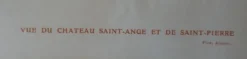 Reproduction Photo « Vue du château saint Ange et de Saint Pierre » de Alinari