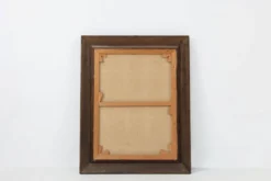 Robert Deman, Homme Solitaire, années 1940, huile sur toile, encadré
