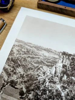 Rocamadour, Lot, planche photo imprimée en 1942. Par Pierre Dubure.