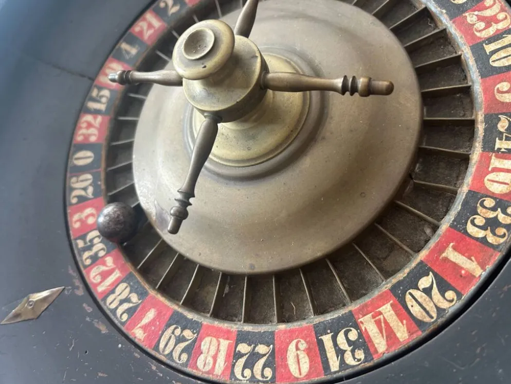 Roulette jeu casino de table napoleon lll