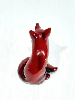 Royal Doulton Flambe - renard rouge