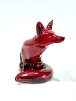 Royal Doulton Flambe - renard rouge