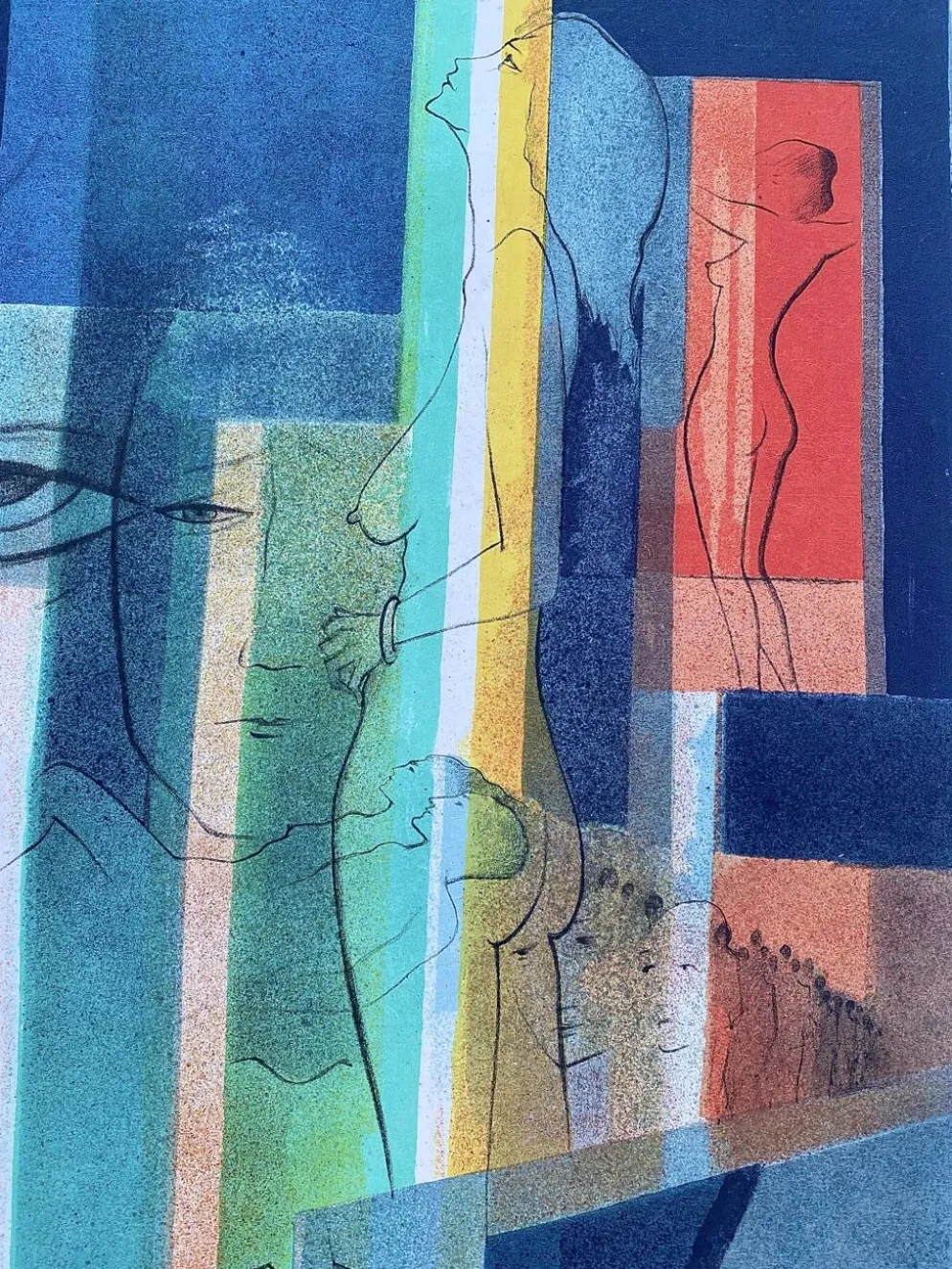 Sacha chimkevitch lithographie originale signée numérotée 82/175