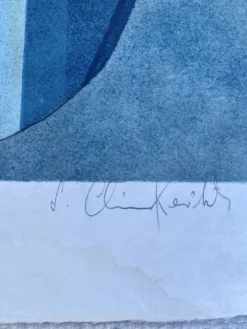 Sacha chimkevitch lithographie originale signée numérotée 82/175