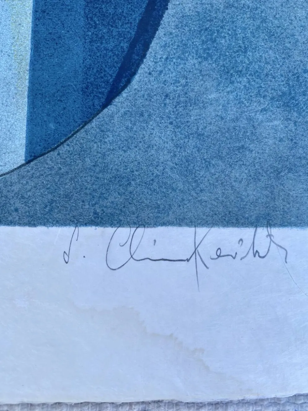 Sacha chimkevitch lithographie originale signée numérotée 82/175