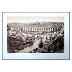 Saint-Léonard-de-Noblat, Haute-Vienne, planche photo imprimée en 1942.