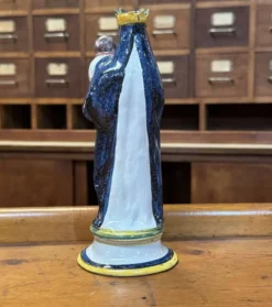 Saint Marie en faience bretonne fin XIXème