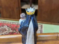 Saint Marie en faience bretonne fin XIXème