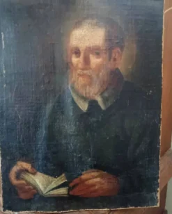 Saint Philippe Néri, huile sur toile, XVIIIe siècle