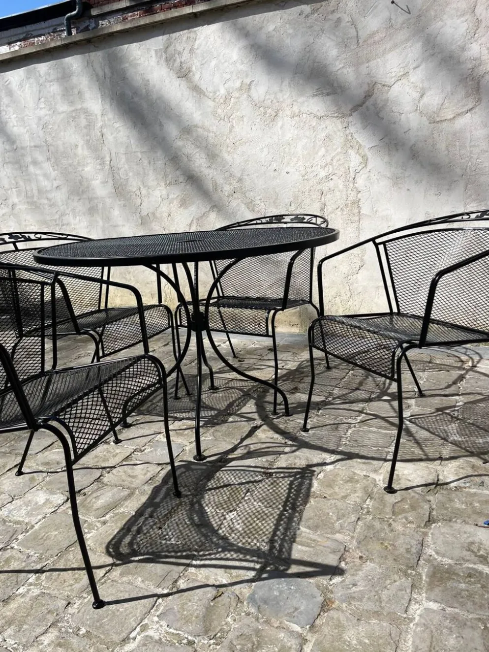 Salon de jardin 1950