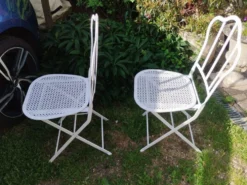 Salon de jardin ancien en fer