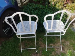 Salon de jardin ancien en fer
