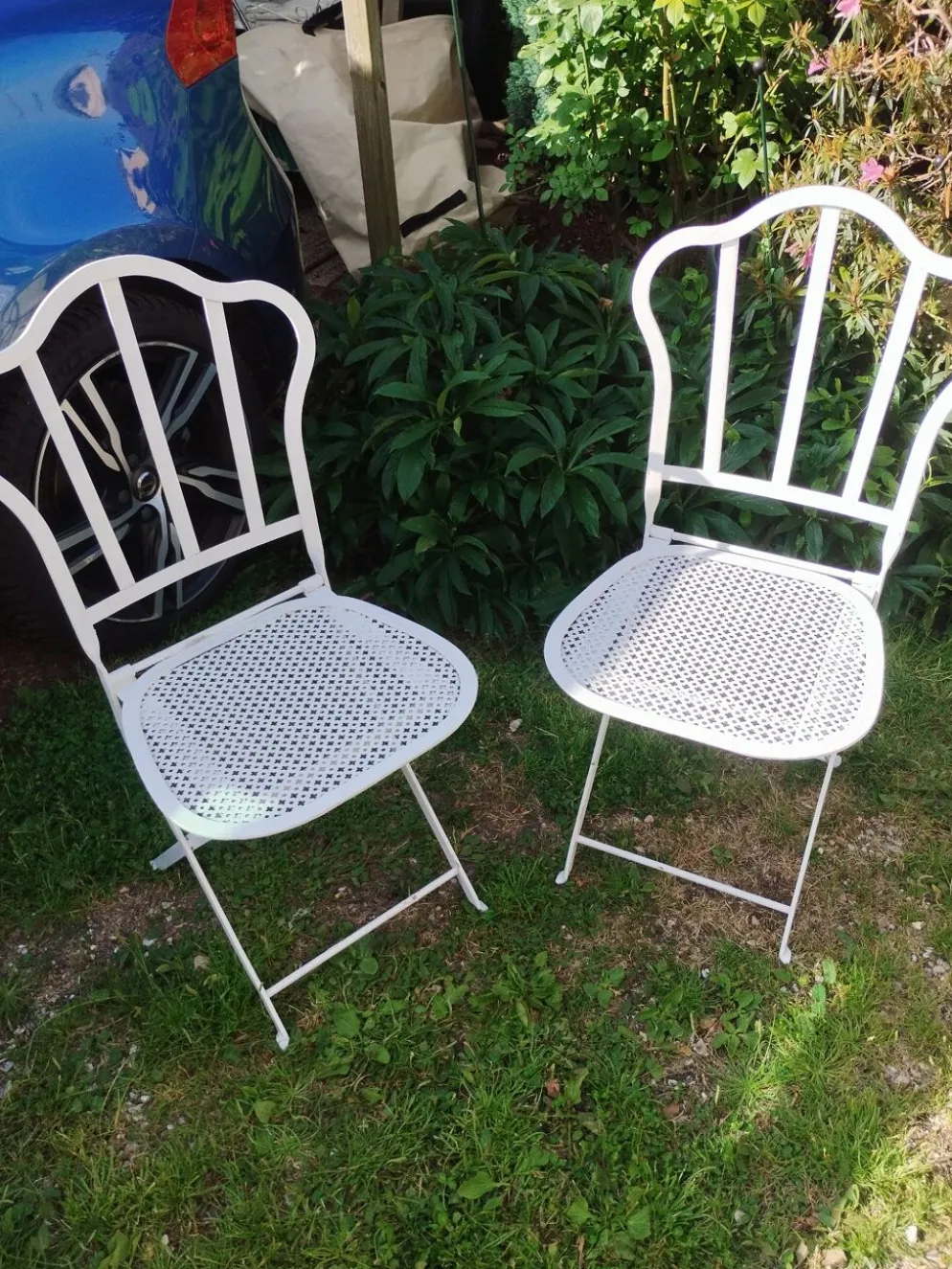 Salon de jardin ancien en fer