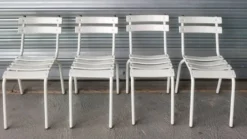 Salon de jardin bistrot vintage en fer