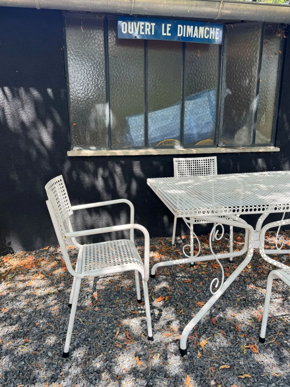 Salon de jardin rené malaval 2 chaises 2 fauteuils