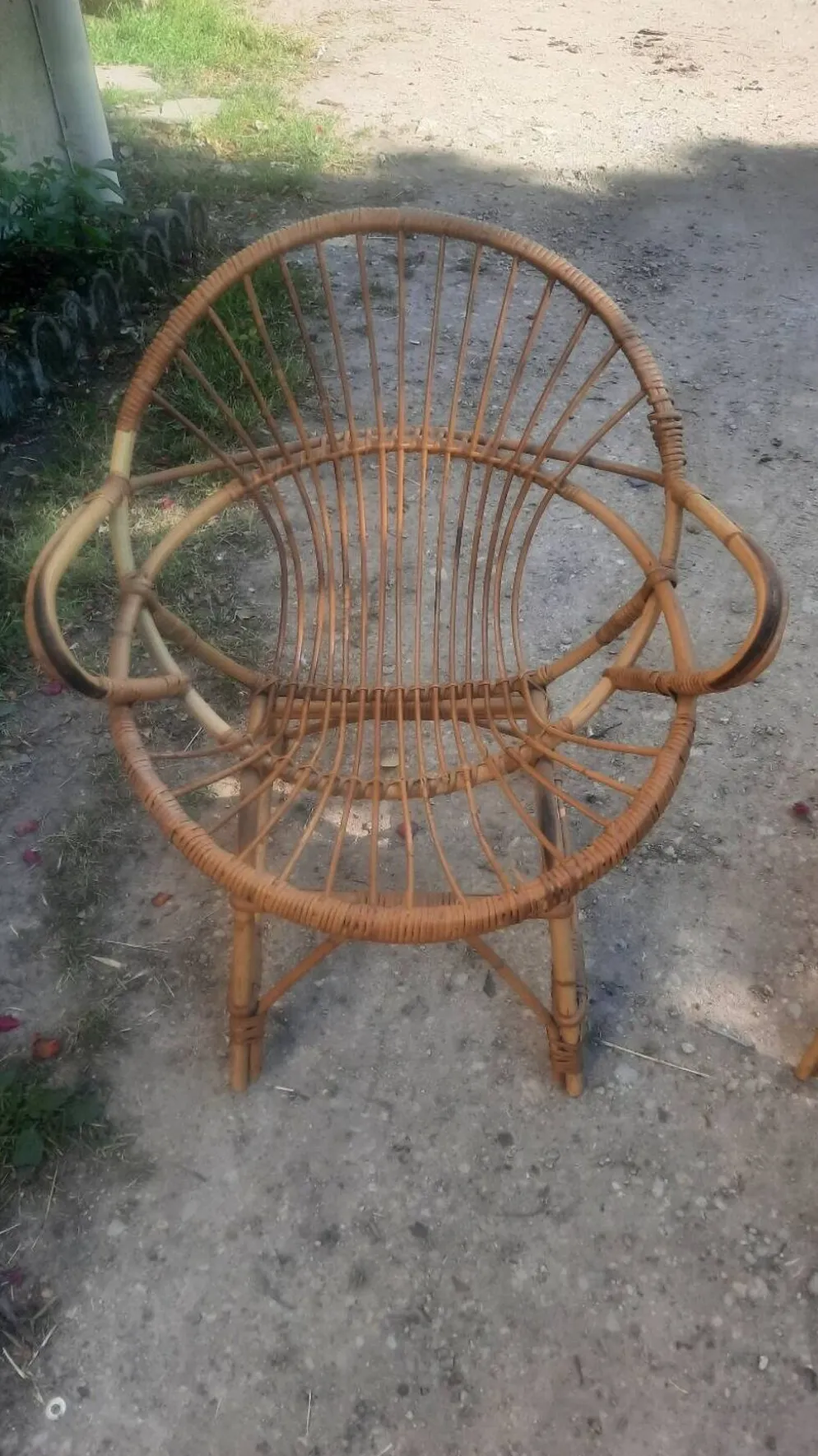 Salon de jardin rotin et bambou