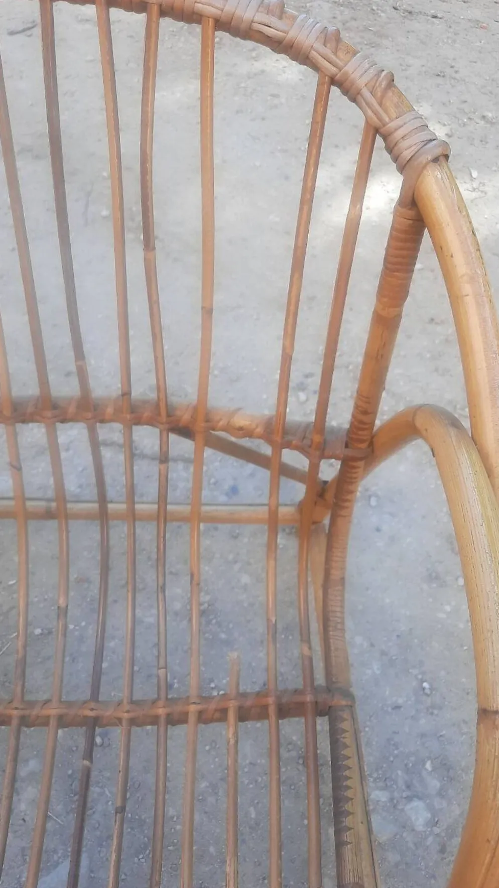 Salon de jardin rotin et bambou
