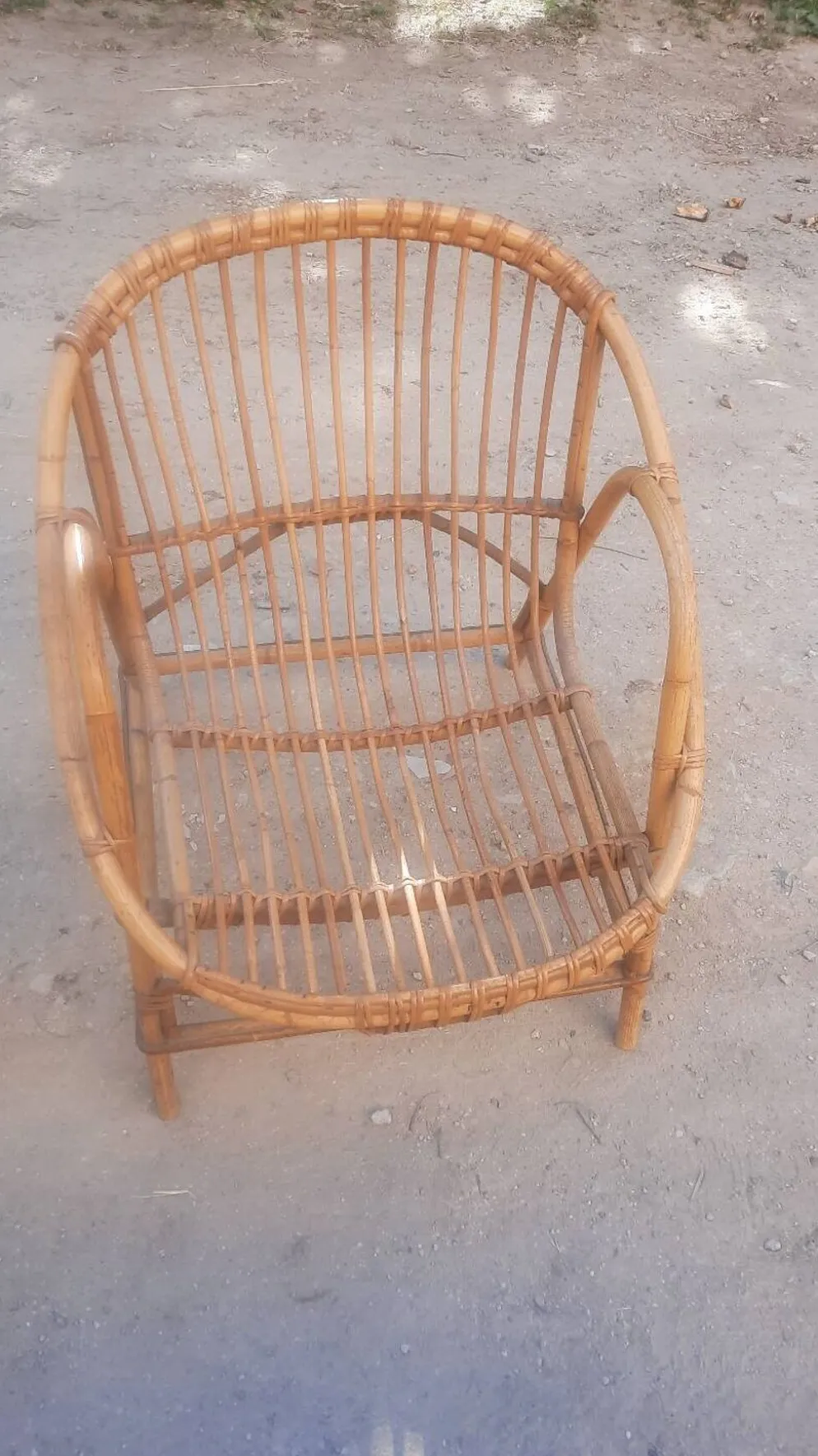 Salon de jardin rotin et bambou