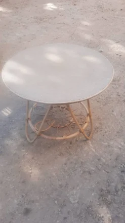 Salon de jardin rotin et bambou