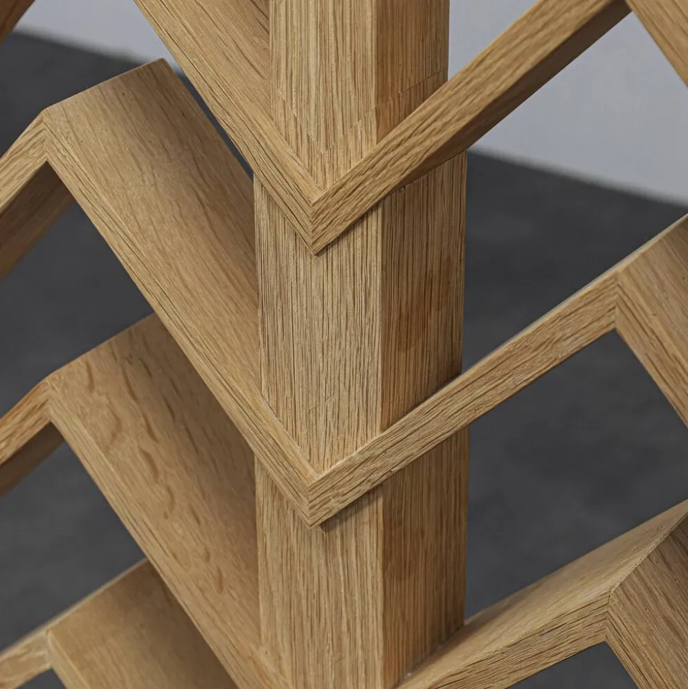 Sculpture abstraite géométrique par Herma Steur, années 1990.