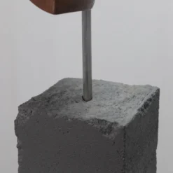 Sculpture abstraite organique par Ineke van Zuuren, Pays-Bas, années 1980