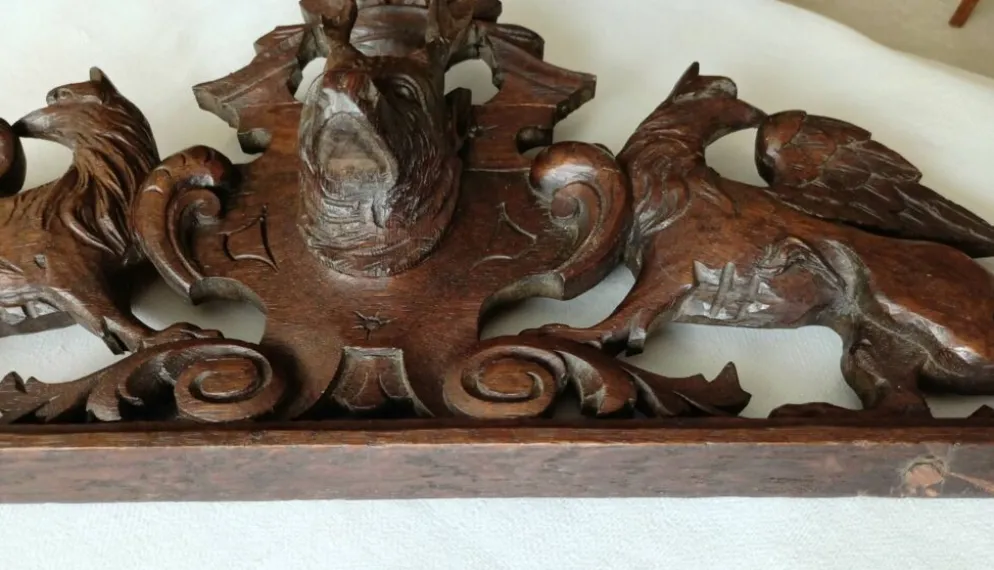 Sculpture "allégorie bois enchantés" 18ème/19ème s