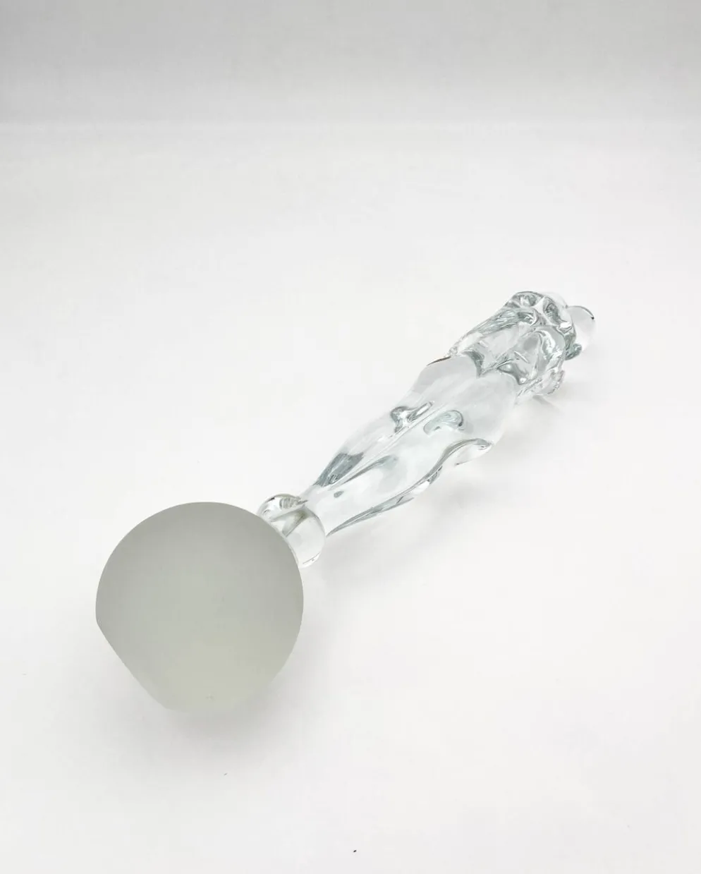 Sculpture Amoureux Verre Massif Murano 2000 Signée Mathis Zane