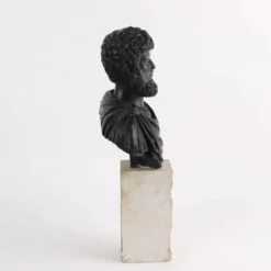 Sculpture ancienne en bronze Marc Aurèle, Fonderie Chiurazzi Naples '900
