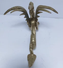 sculpture chimère bronze doré
