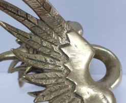 sculpture chimère bronze doré