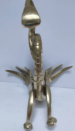 sculpture chimère bronze doré