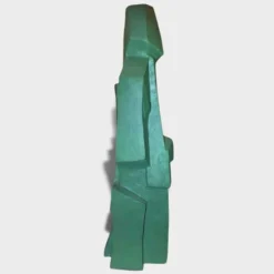 Sculpture cubiste « Bronze Vert » – Jean Pheghé (Circa 1950)