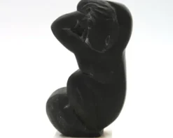 Sculpture d'après Amedeo Modigliani, femme nue signée A Crespelle