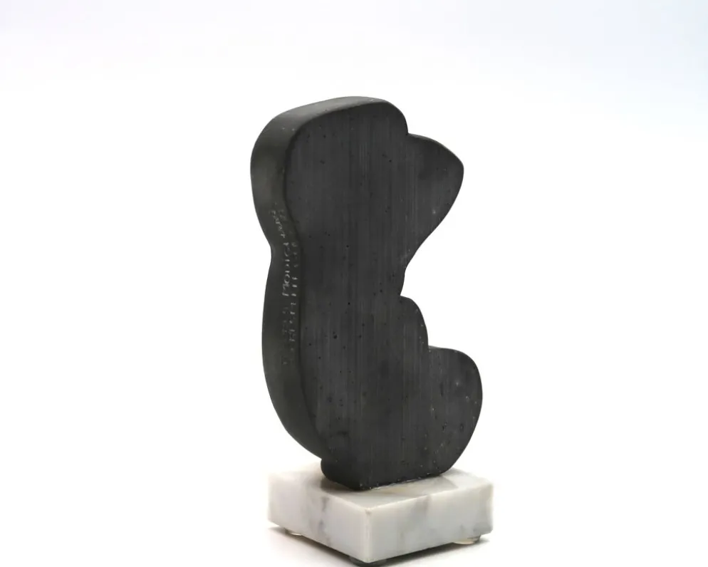 Sculpture d'après Amedeo Modigliani, femme nue signée A Crespelle