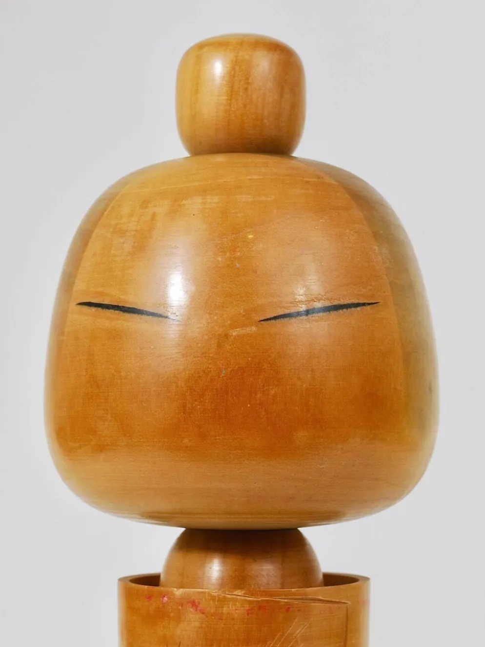 Sculpture décorative de poupée Kokeshi Sadao Kishi du Japon, peinte à la main
