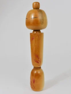 Sculpture décorative de poupée Kokeshi Sadao Kishi du Japon, peinte à la main