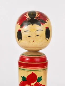 Sculpture décorative de poupée Kokeshi Naruko du nord du Japon, peinte à la main