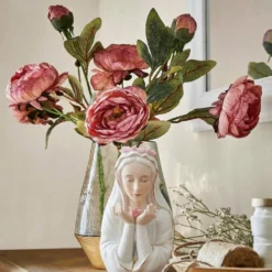 Sculpture de la vierge Marie vintage