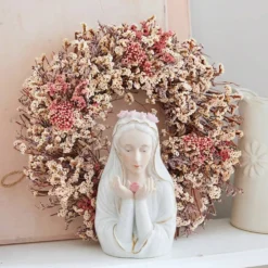 Sculpture de la vierge Marie vintage