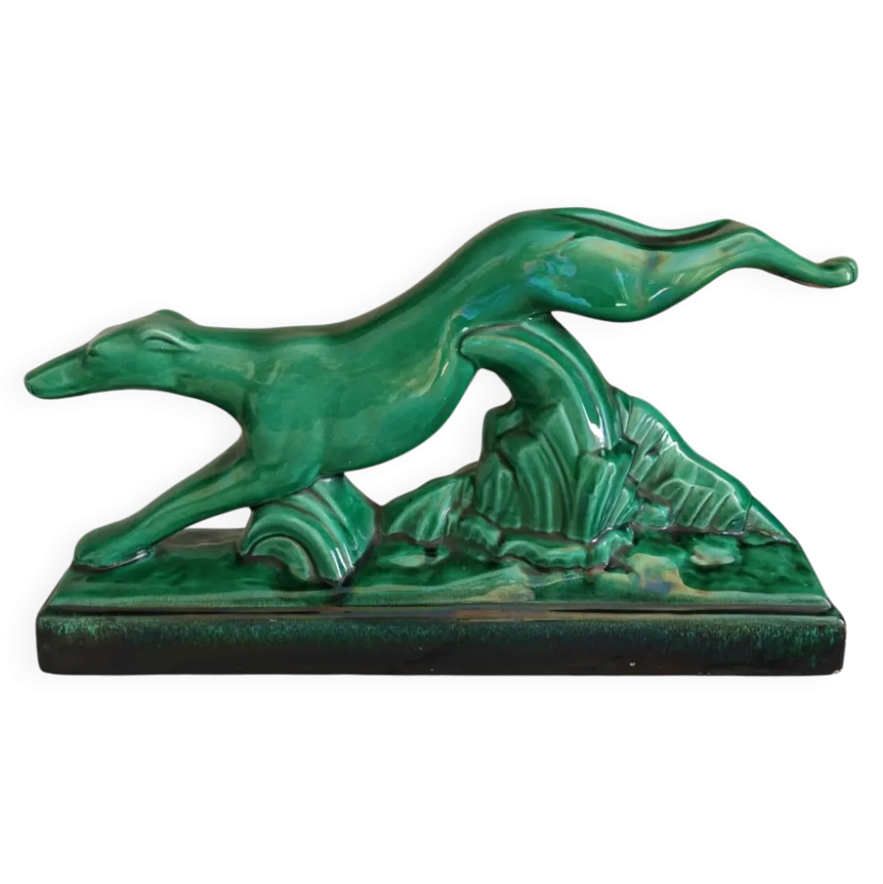 Sculpture de lévrier