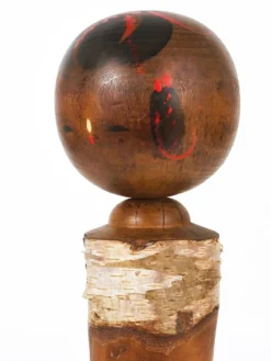 Sculpture de poupée Kokeshi décorative du nord du Japon, peinte à la main