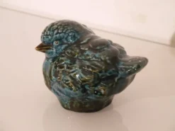 Sculpture d'oiseau en ceramique 1970
