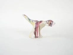 Sculpture d'oiseau en céramique, design italien, années 1970, fabricant : F. Ferroni