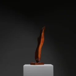 Sculpture en bois abstraite | Allemagne années 1980