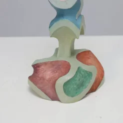 Sculpture en bois moderniste, attribuée à Ivan Stoyanov, Bulgarie, 1981