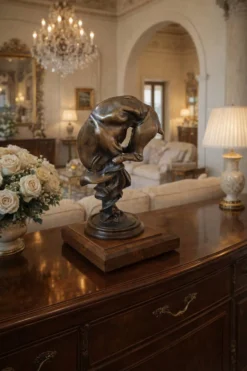 Sculpture en bronze :