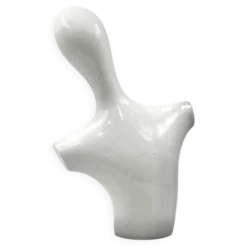 Sculpture en buste en céramique postmoderne, Italie années 1980