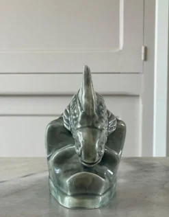 Sculpture en céramique émaillée 1970