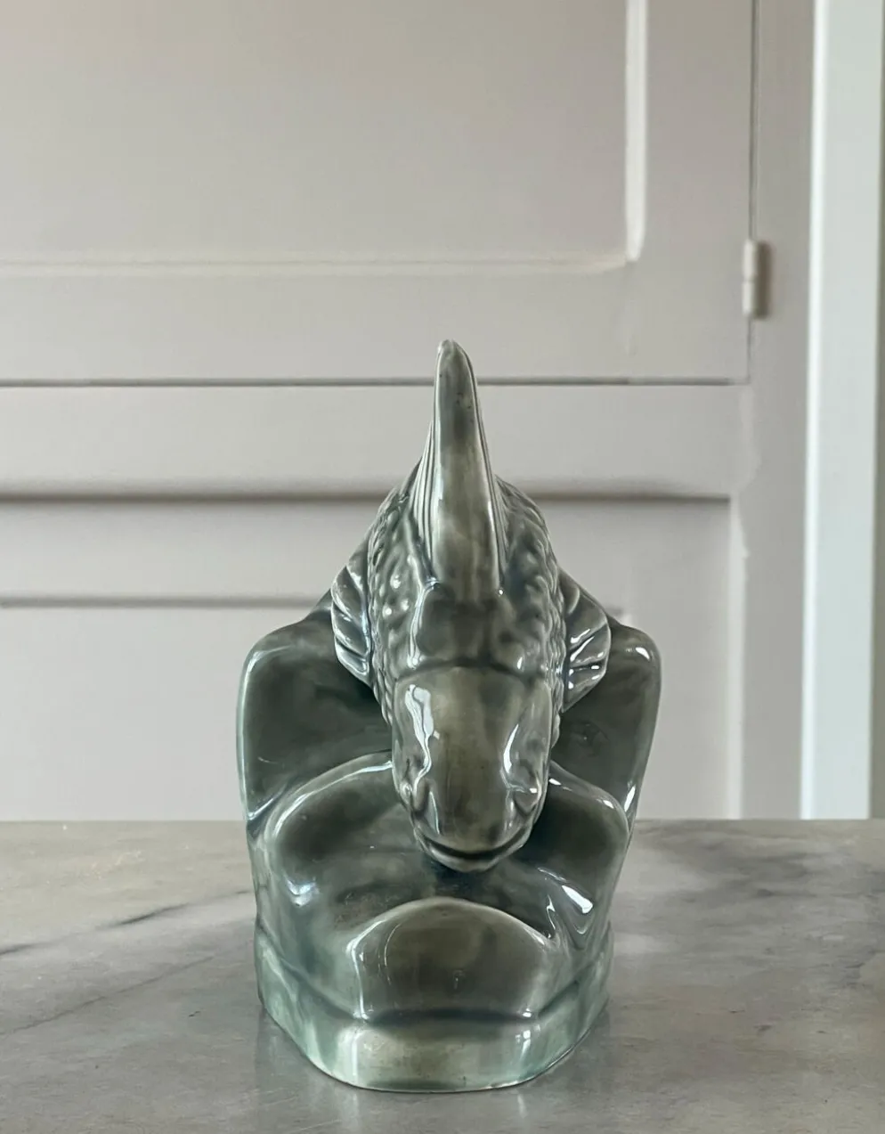 Sculpture en céramique émaillée 1970